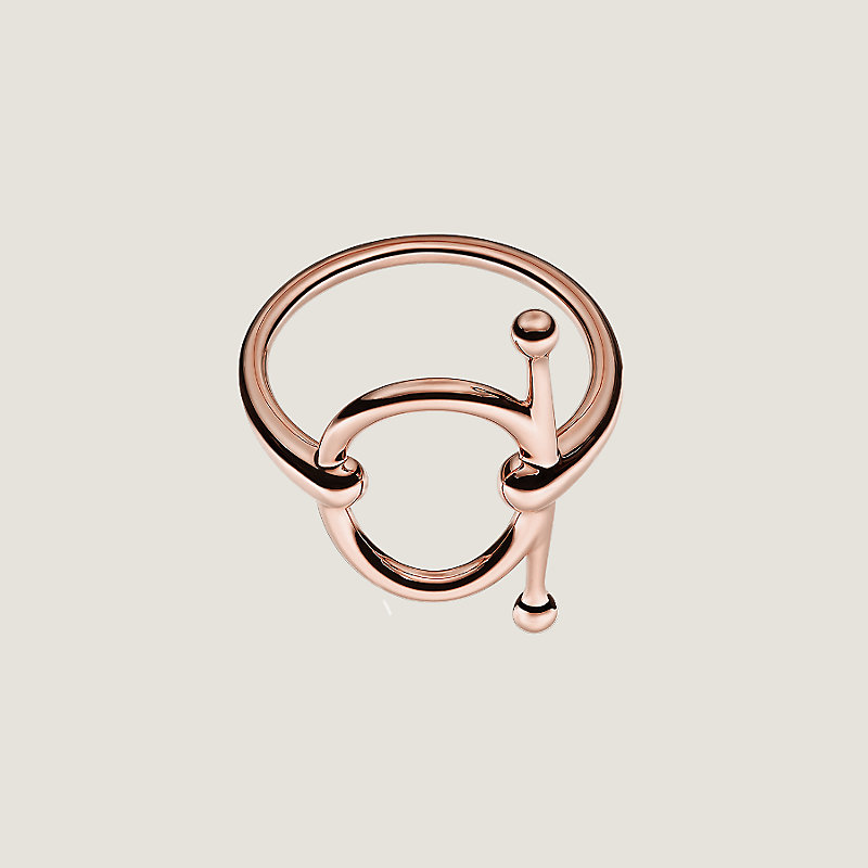 Bague hermes best sale or rose